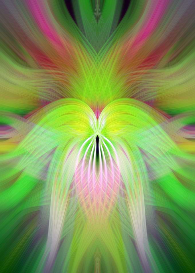 Abstract Fractal Painting