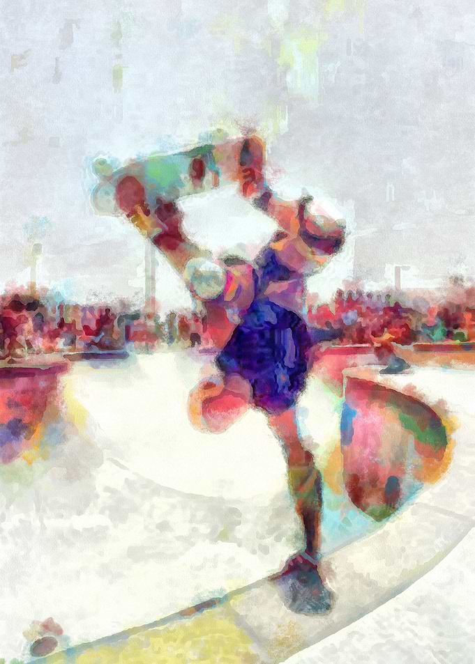 Skateboarding Poster