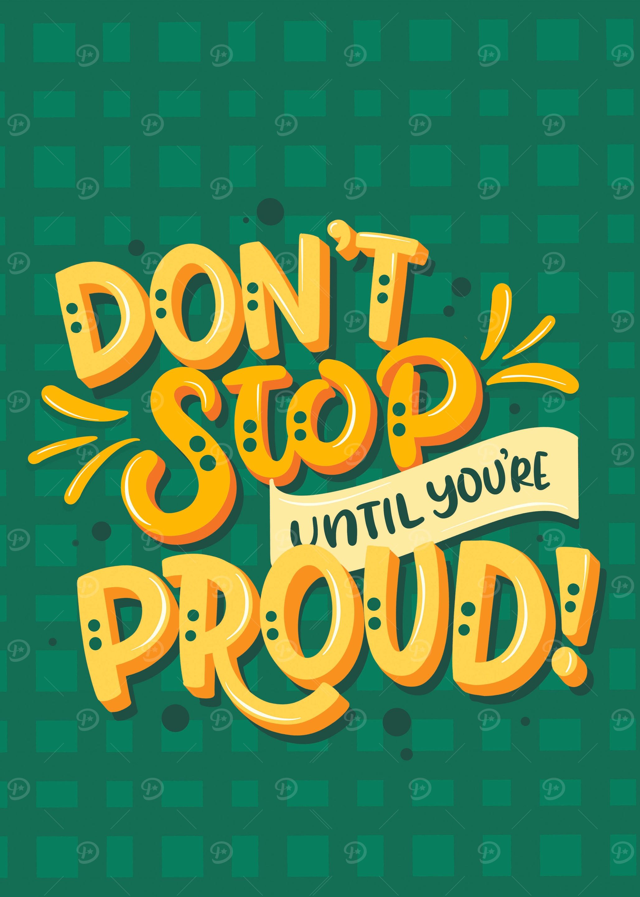 DONT STOP