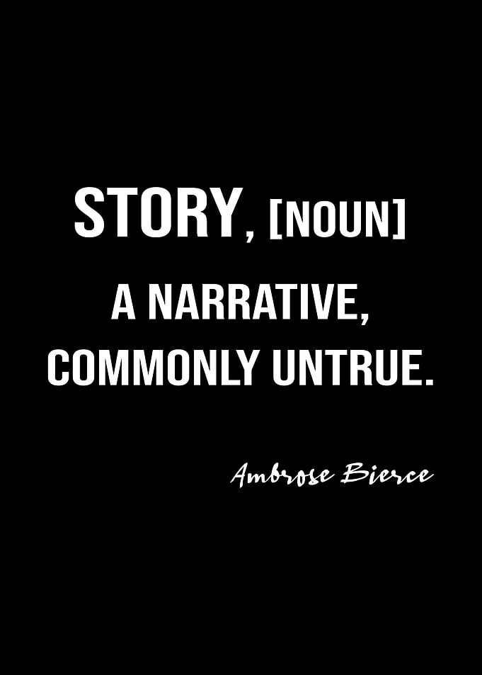 Bierce Quote On Story