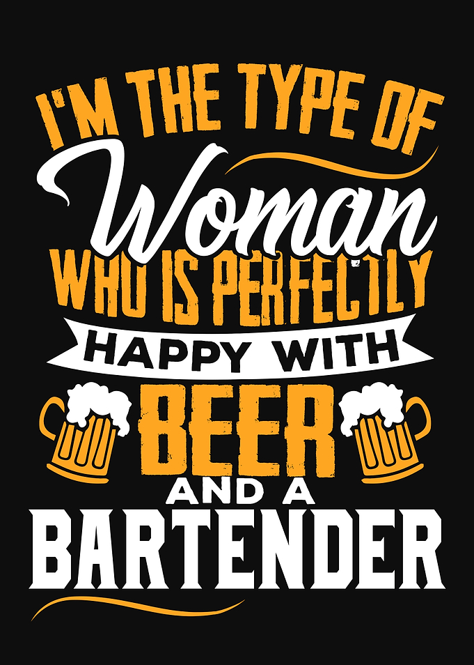 Bartender Wife Design