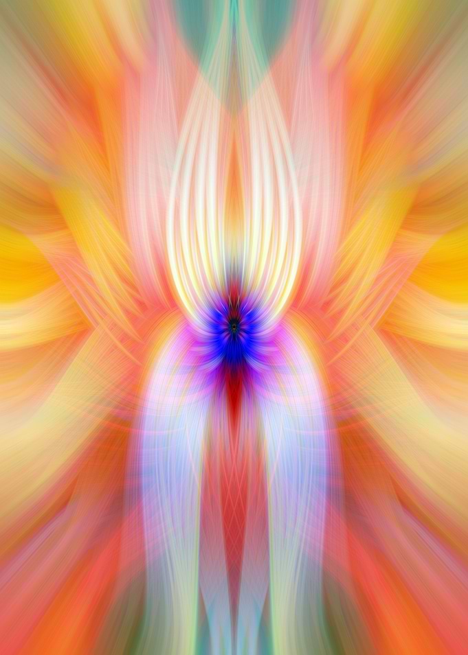 Abstract Fractal Painting