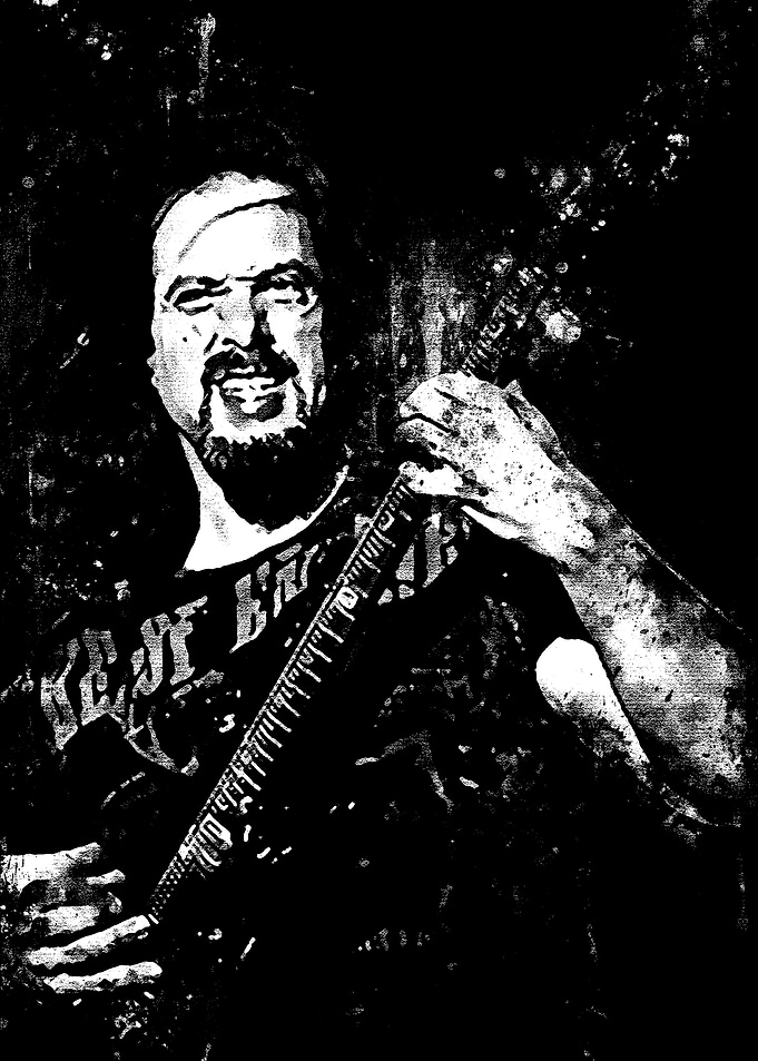 John Petrucci BW