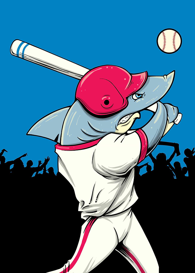 Shark Baseball Sport A