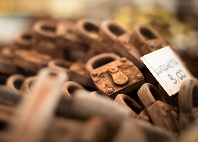 Chocolate lock