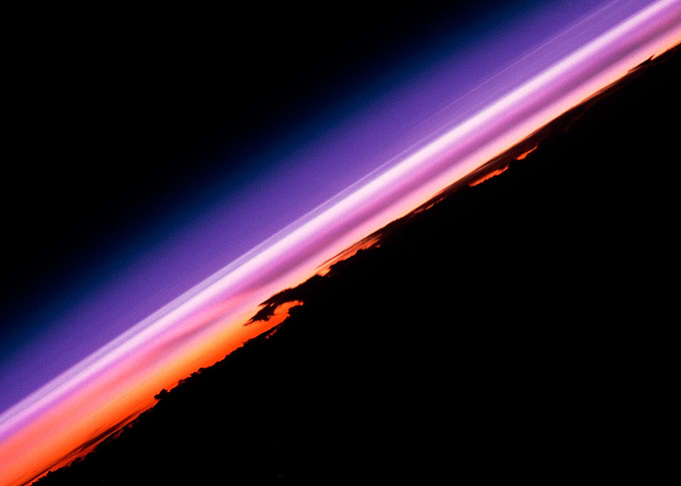 earth from space