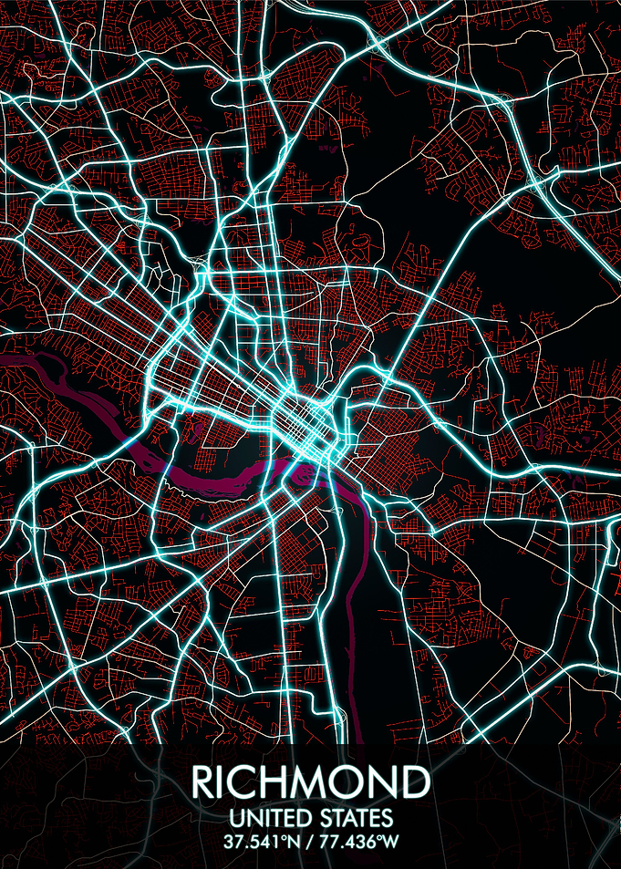 Richmond Virginia Map