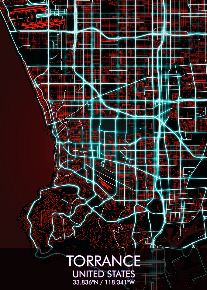 Torrance California Map