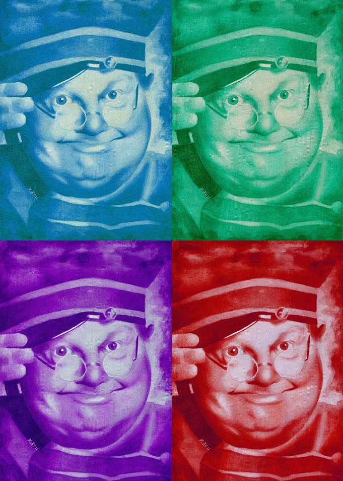 Benny Hill Four Colours