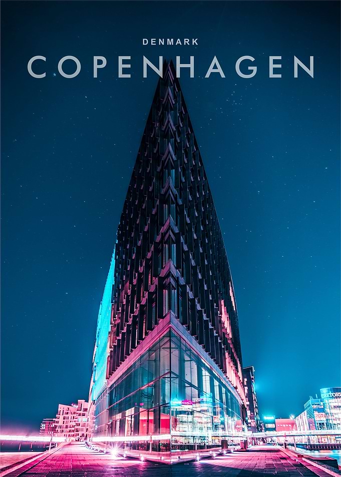 Copenhagen city night