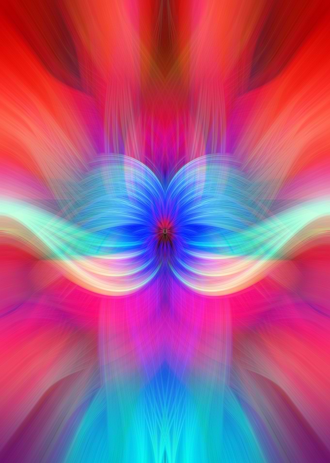 Abstract Fractal Painting