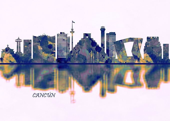 Cancun Skyline