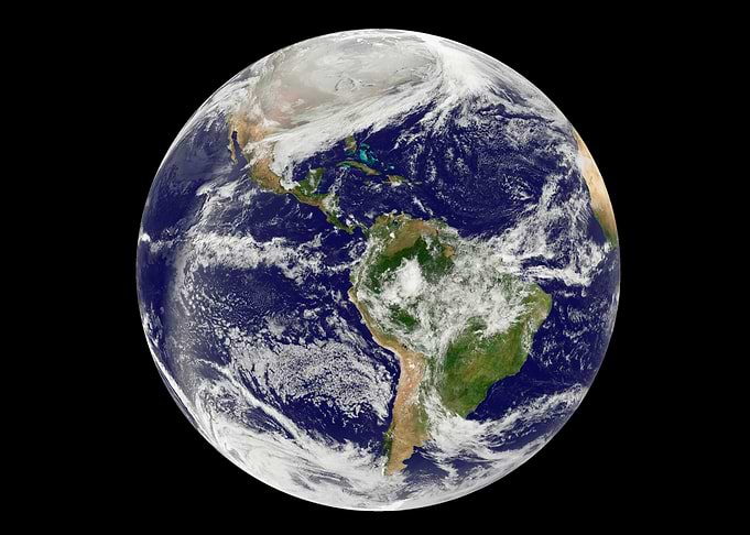 earth from space