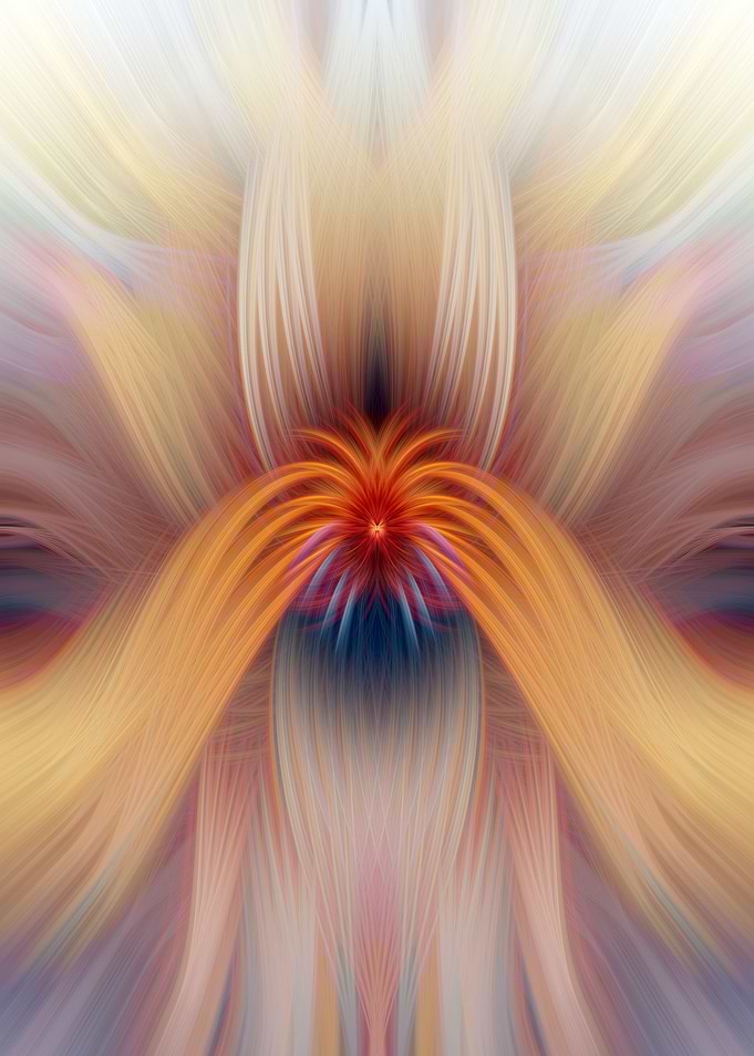 Abstract Fractal Painting