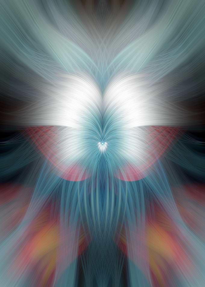 Abstract Fractal Painting