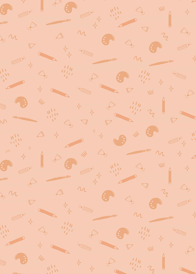 Painting supplies pattern