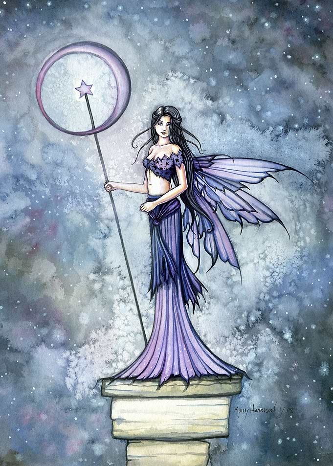 Blue Lumina Fairy Art