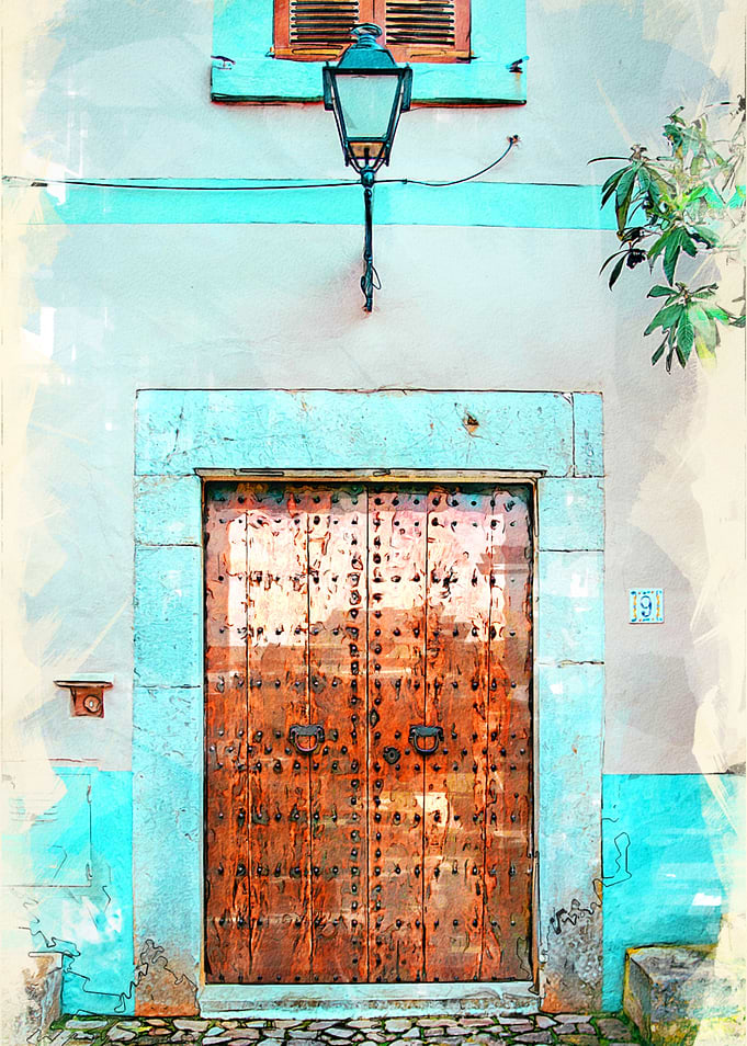 Beautiful Wooden Door