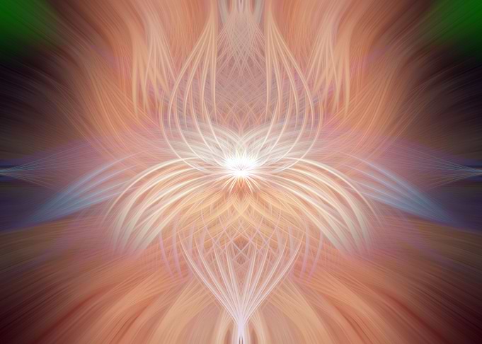 Abstract Fractal Painting