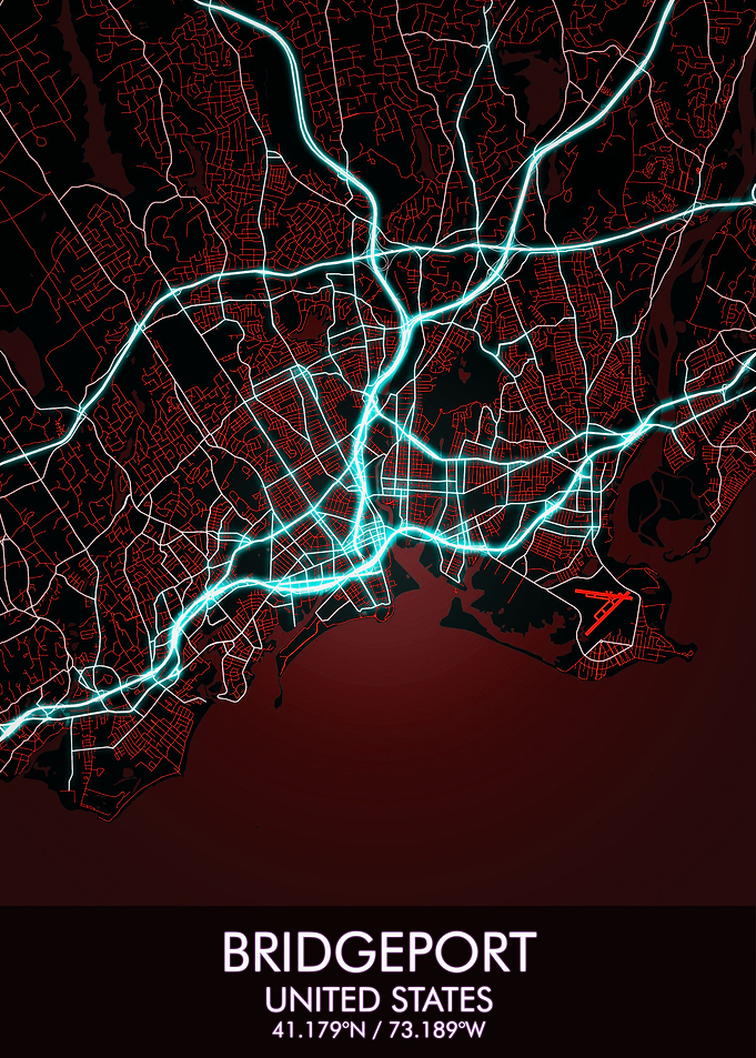 Bridgeport Connecticut Map