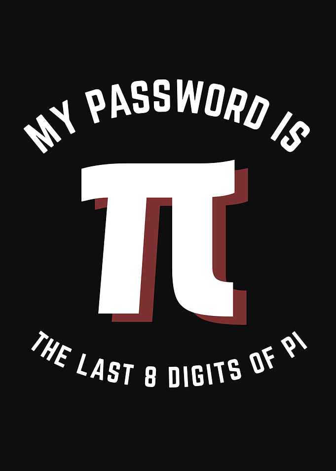 Funny Pi Math Design