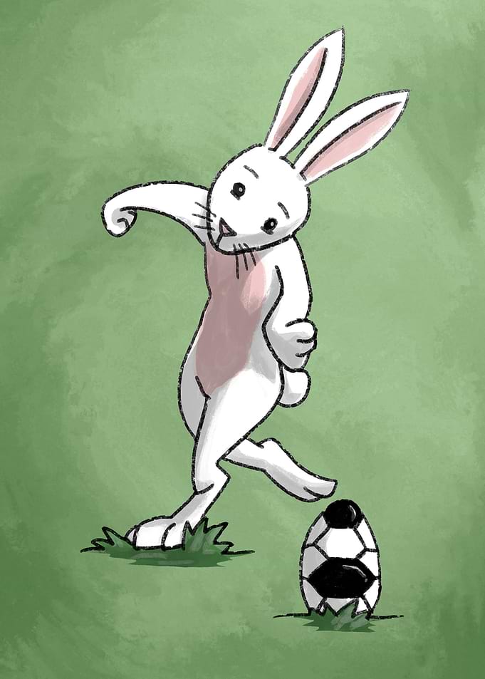 Soccer Bunny Rabbit