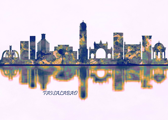 Faisalabad Skyline