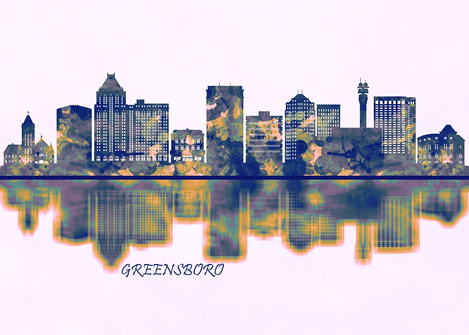Greensboro Skyline