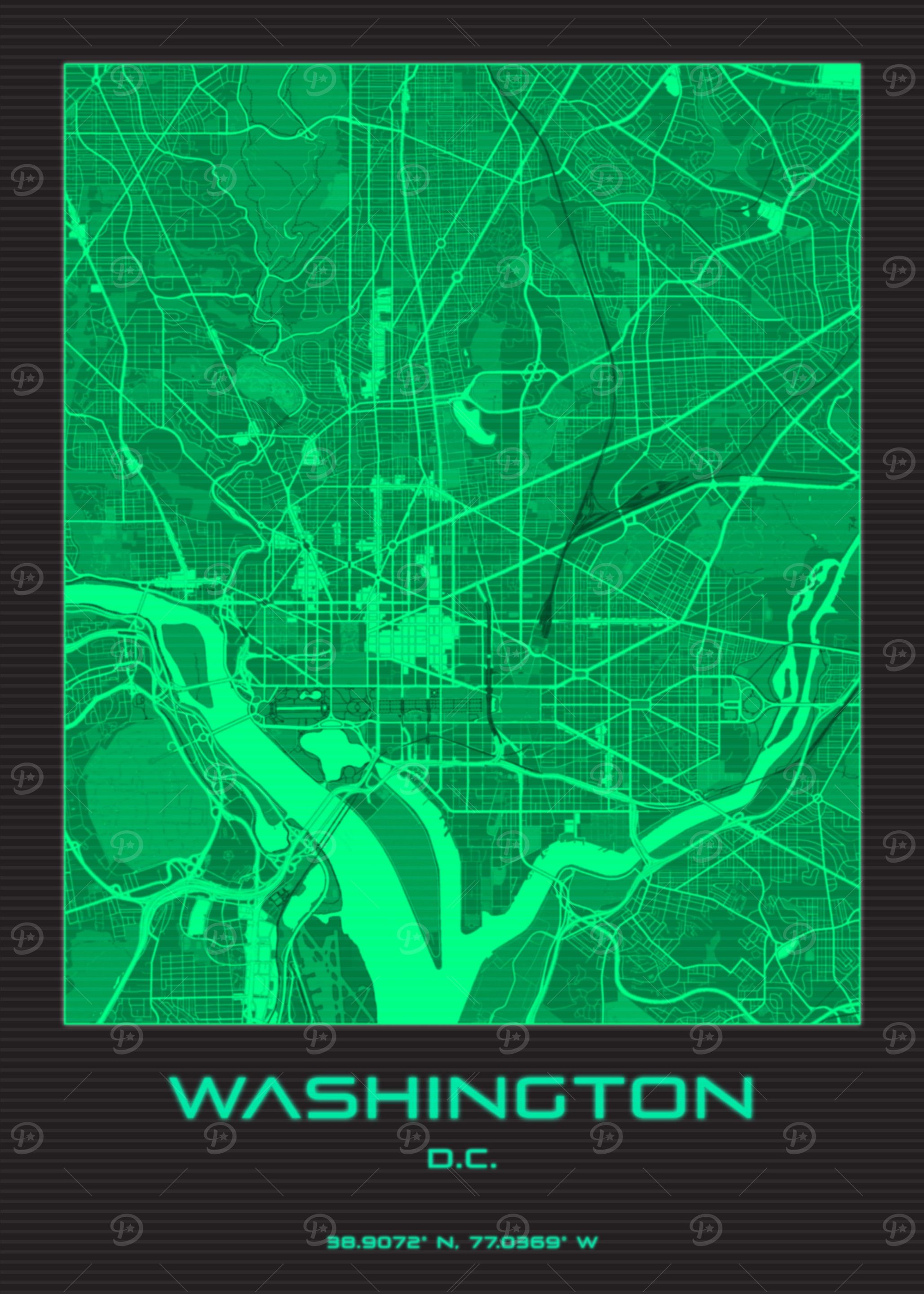 Washington DC Synthwave