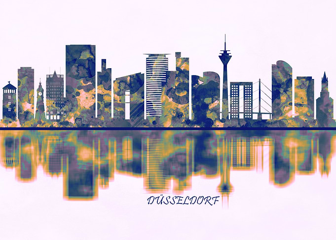 Dusseldorf Skyline