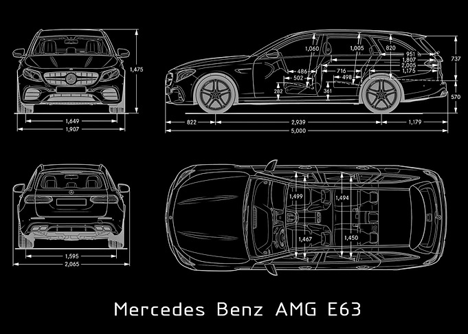 Mercedes Benz AMG E63