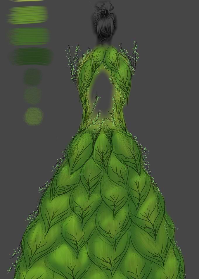nature dress