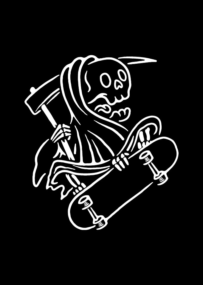 Grim Reaper Skateboarding