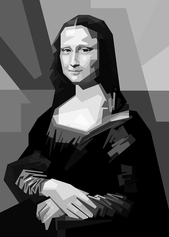 Monalisa bw