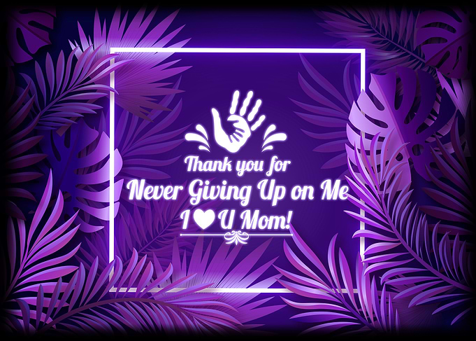 Thank you Mom