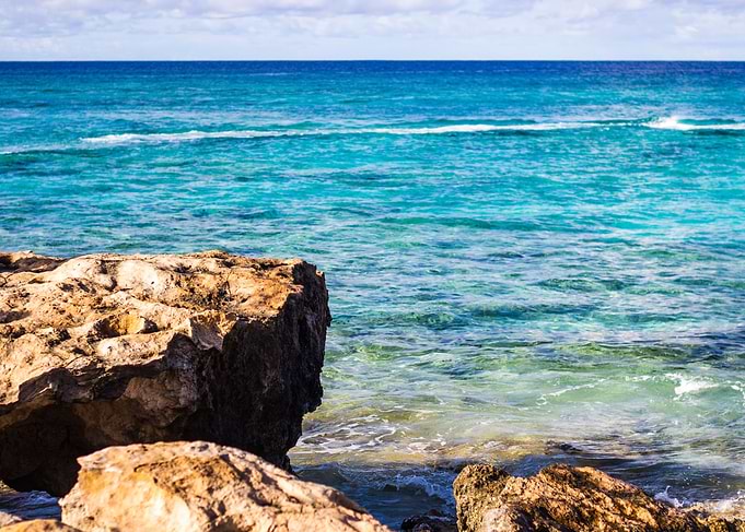 Rocks by the Ocean