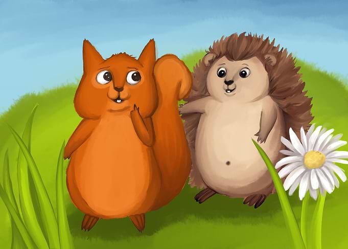 Elliot the squirrel