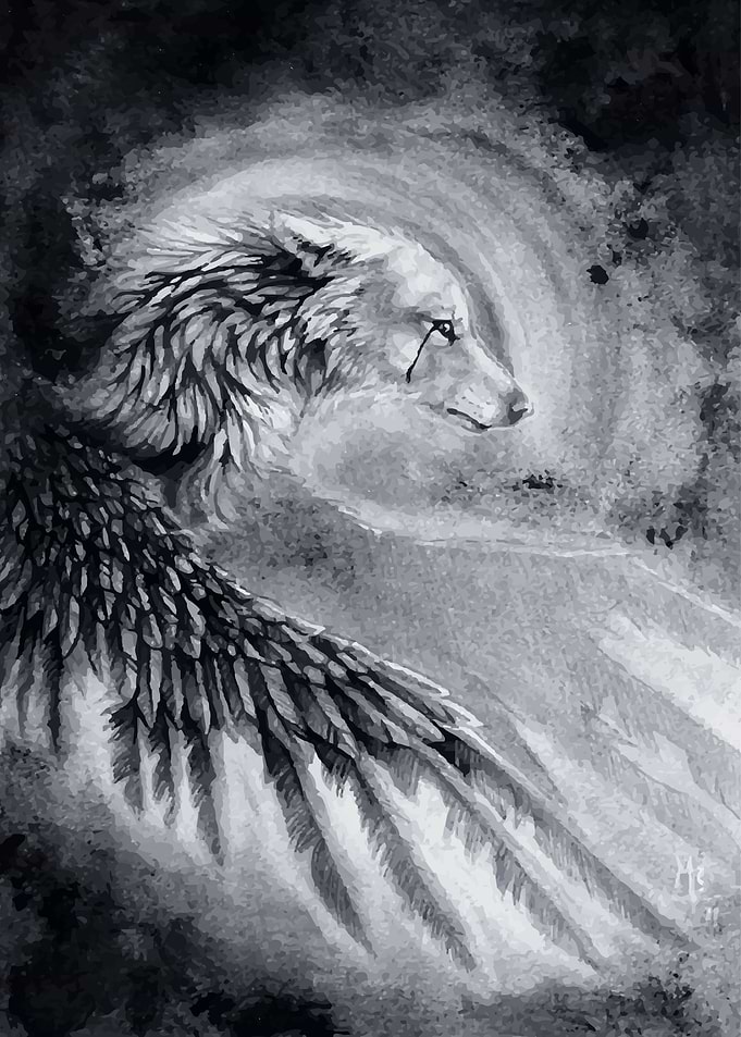 Winged Wolf