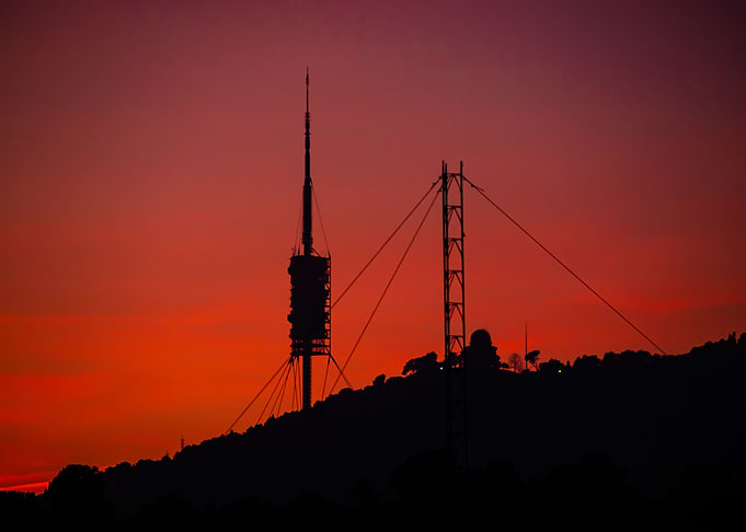 telecommunication towers
