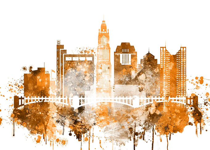 Columbus Ohio Skyline