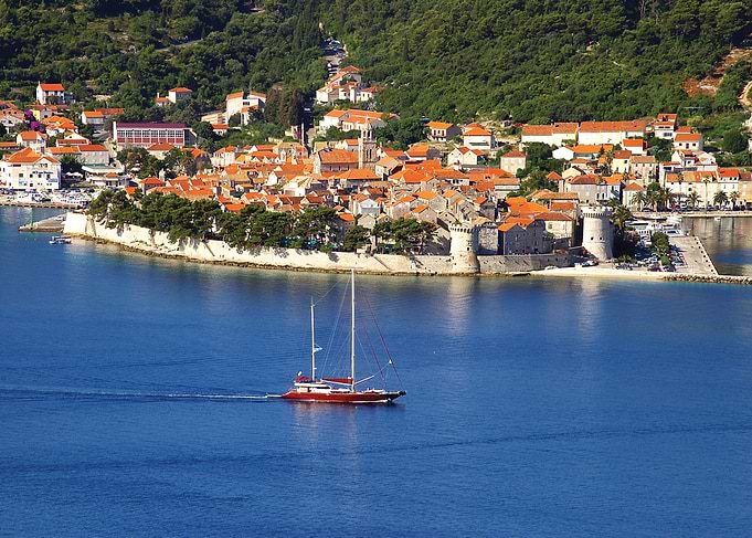 Crotia Along the Coast