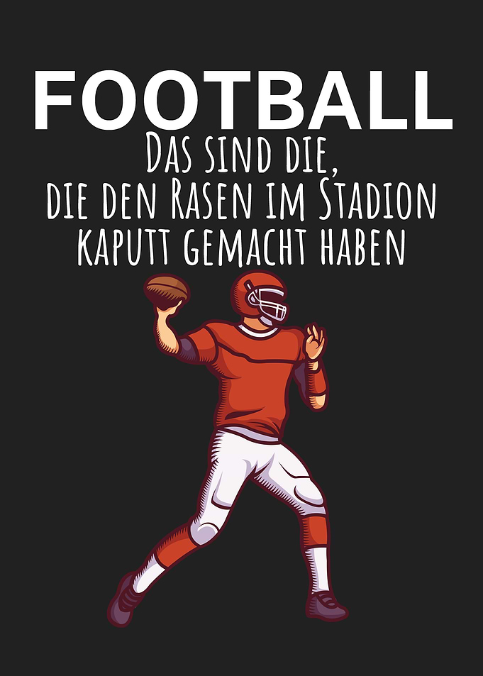 Football Rasen kapput