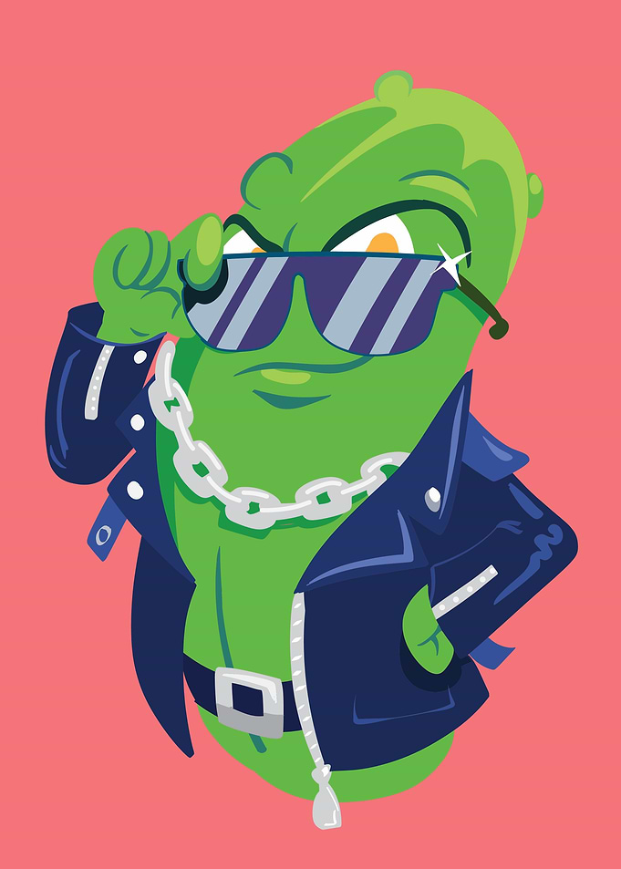 cool as a pickle