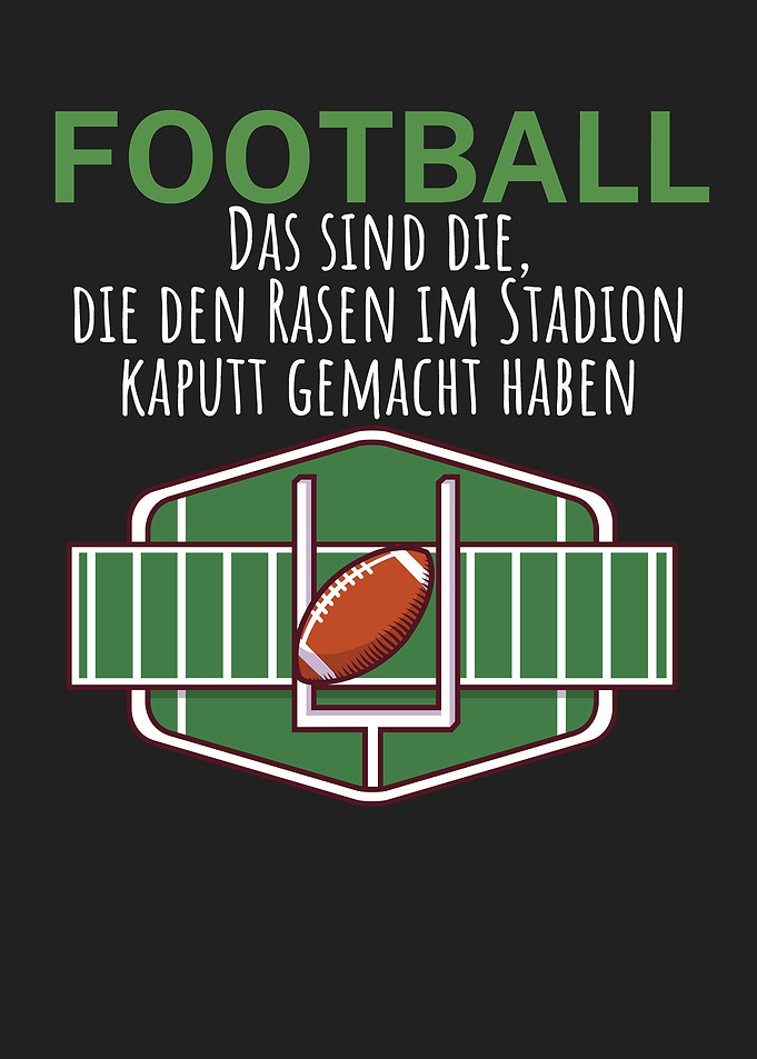 Football Rasen kapput