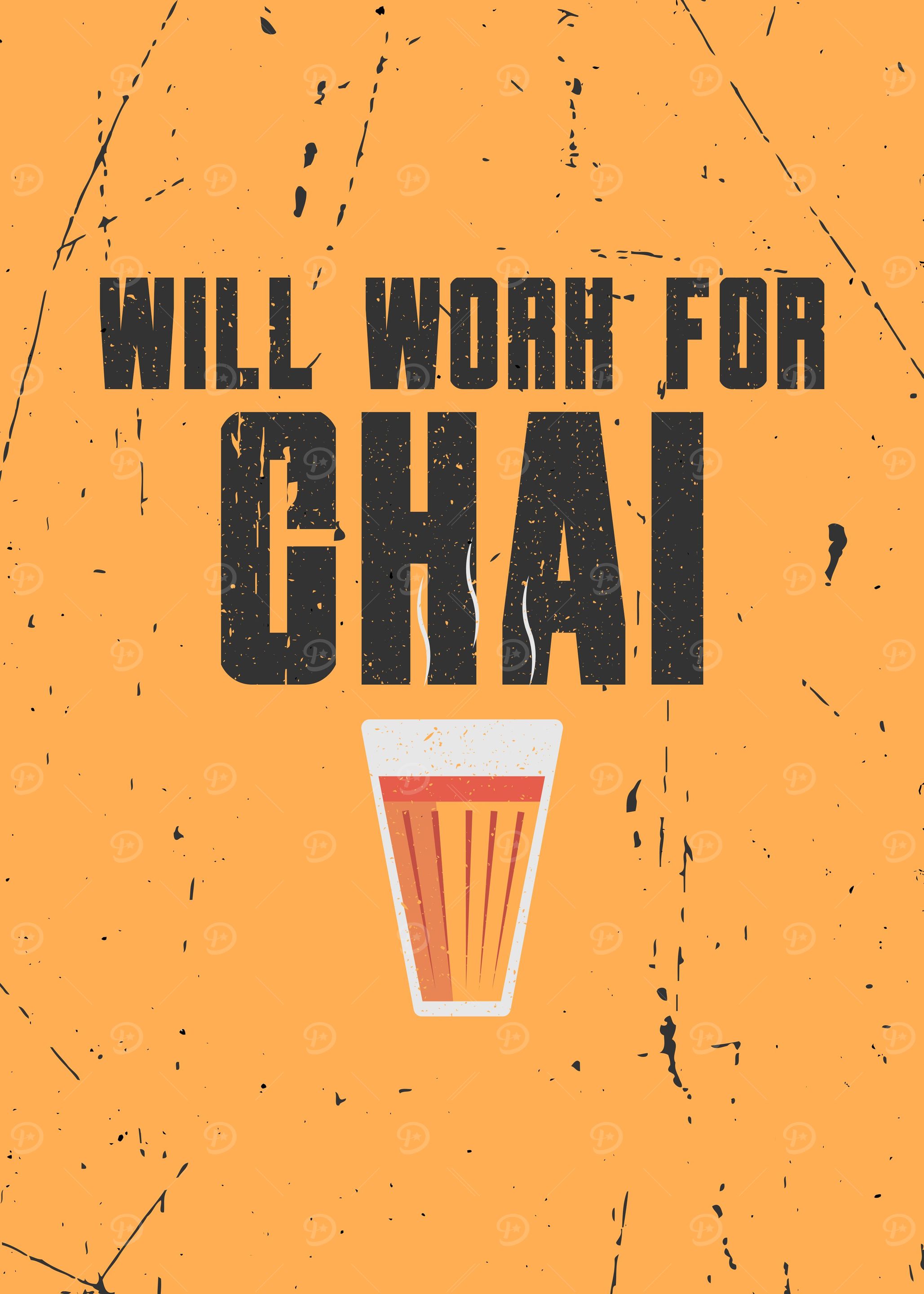 Will Work For Chai
