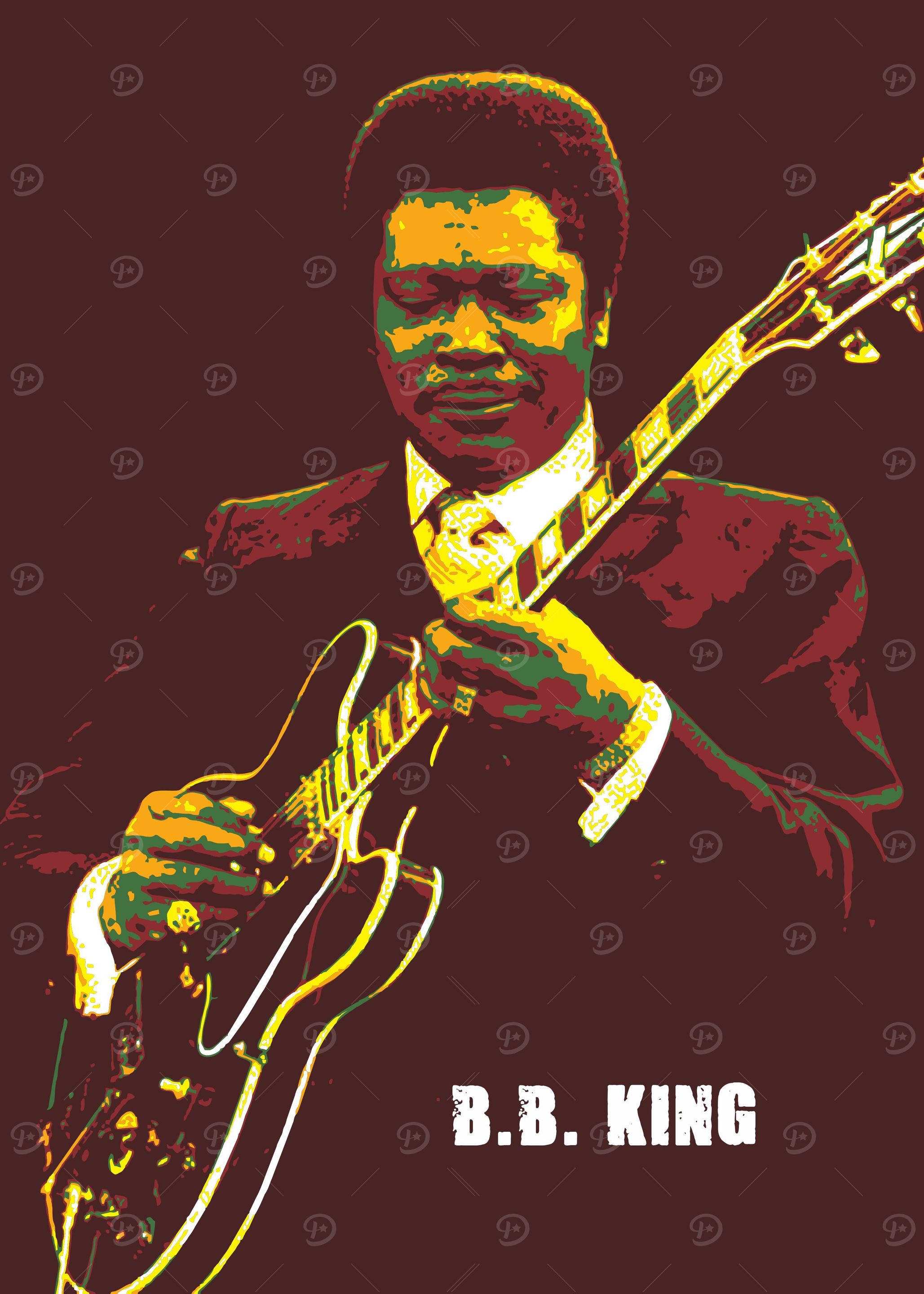 B B King v3 Pop Art