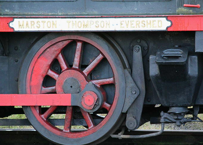 red engine locomotive