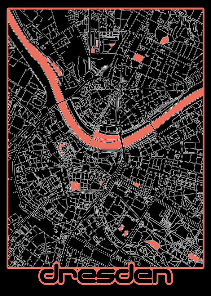 dresden map black