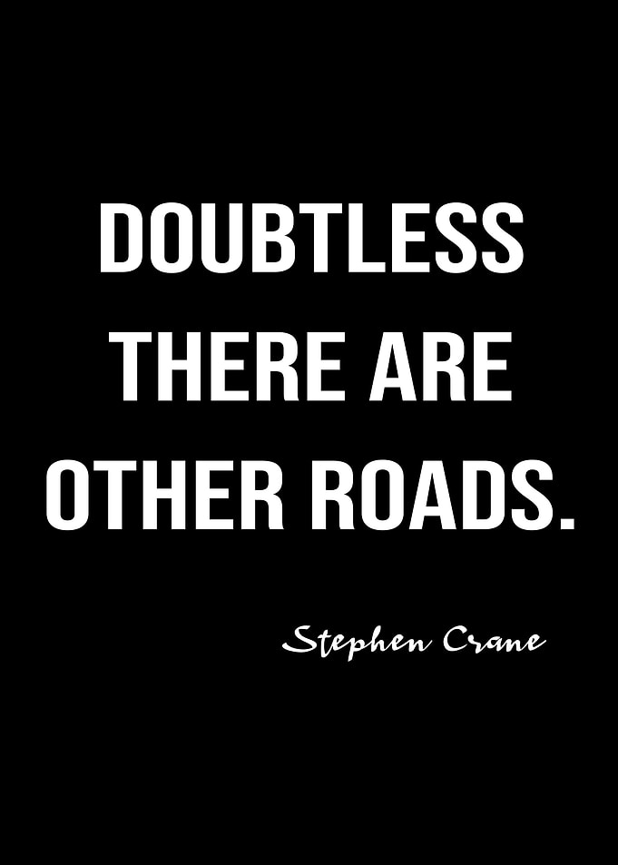 Stephen Crane On Roads