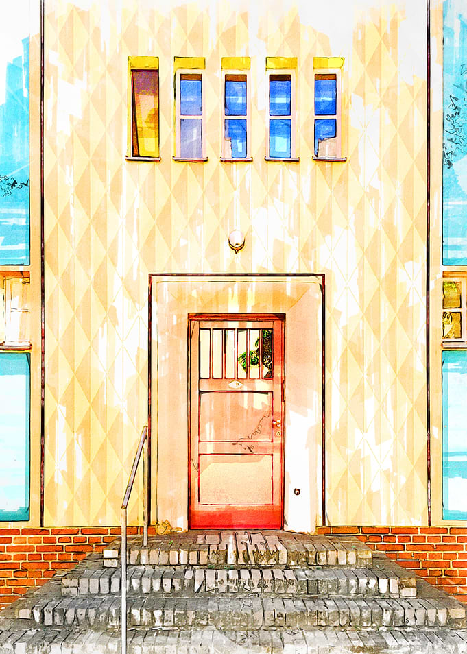 Door In Berlin Germany